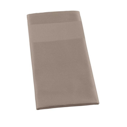 Stoffserviette Damast/Baumwolle 50 x 50 cm - TAUPE...