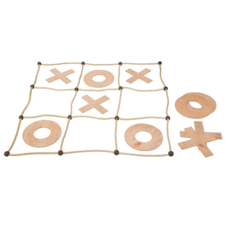 Tic Tac Toe - Gartenspiel XXL 120 cm x 120 cm (Vermietung)