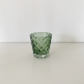 VOTIV Glas  7 cm - H 7,5 cm OLIVEGRN (Vermietung)