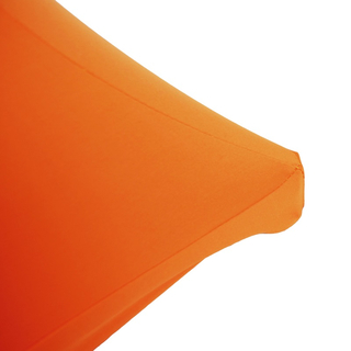 Stehtischhusse STRETCH 4-Fuss  80 ORANGE (Vermietung)