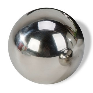 Deko Kugel - SILBER Ø 13 cm (Vermietung)