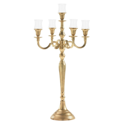 Kerzenstnder Classic 5-Arm H. 80 cm - GOLD inkl....